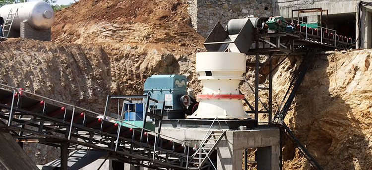 甘肅張掖時產450t花崗巖破碎生產線